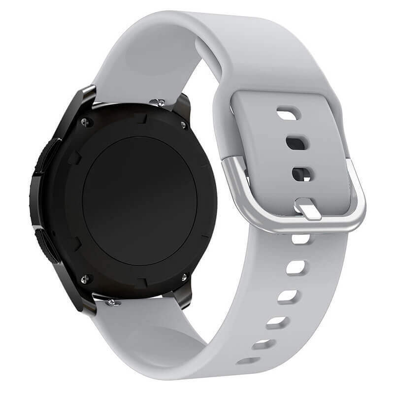 Silikónový remienok pre chytré hodinky Samsung Galaxy Watch 6 Classic 43 mm - šedý