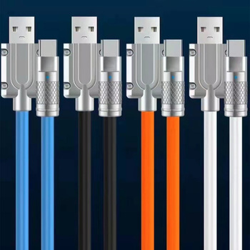 Odolný kábel Lightning - USB 2.0 1m - čierny