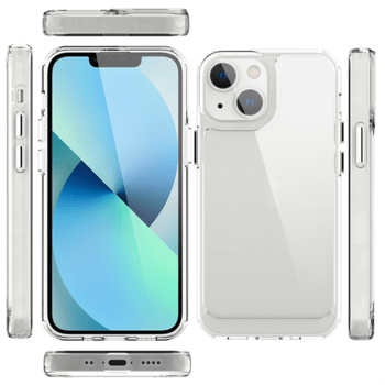 Super odolný ochranný silikónový obal pre Apple iPhone 14 - čierny