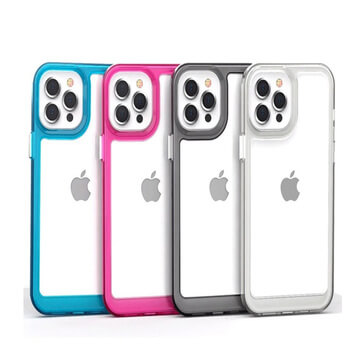 Super odolný ochranný silikónový obal pre Apple iPhone 14 - čierny