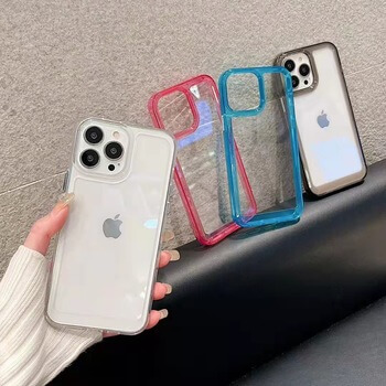 Super odolný ochranný silikónový obal pre Apple iPhone 14 - čierny