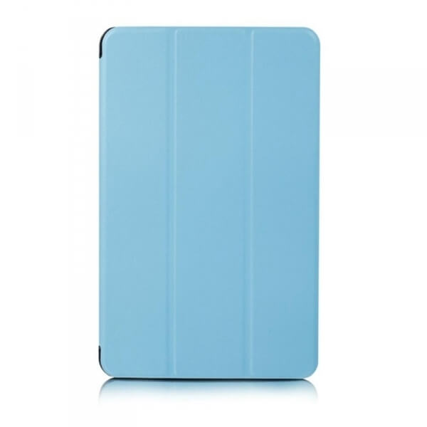 2v1 Smart flip cover + zadný plastový ochranný kryt pre Samsung Galaxy Tab A 10.1 2016 (T580) - svetlo modrý
