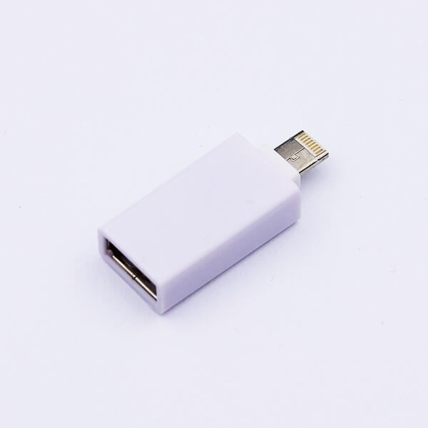 2v1 Dvojitá redukcia Micro USB+Lightning výstup do USB