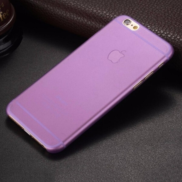 SES Ultratenký plastový kryt pre Apple iPhone 6/6S - fialový 1342