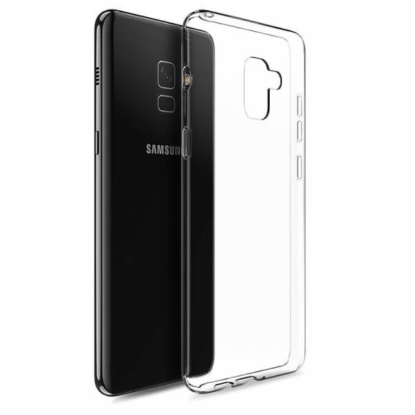 Silikónový obal pre Samsung Galaxy A8 2018 A530F - priehľadný