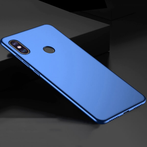 SES Ochranný plastový kryt pre Xiaomi Mi A2 Lite - modrý 5182