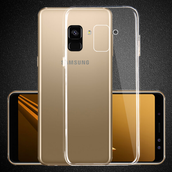 Silikónový obal pre Samsung Galaxy A6 A600F (2018) - priehľadný