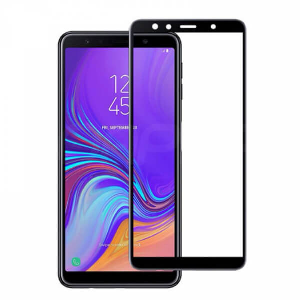 3x 3D ochranné tvrdené sklo s rámčekom pre Samsung Galaxy J4+ J415F - čierne - 2+1 zadarmo