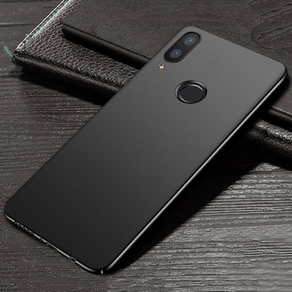 SES Ochranný plastový kryt pre Xiaomi Redmi Note 7 - čierny 5365