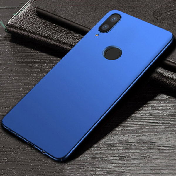 SES Ochranný plastový kryt pre Xiaomi Redmi Note 7 - modrý 5366