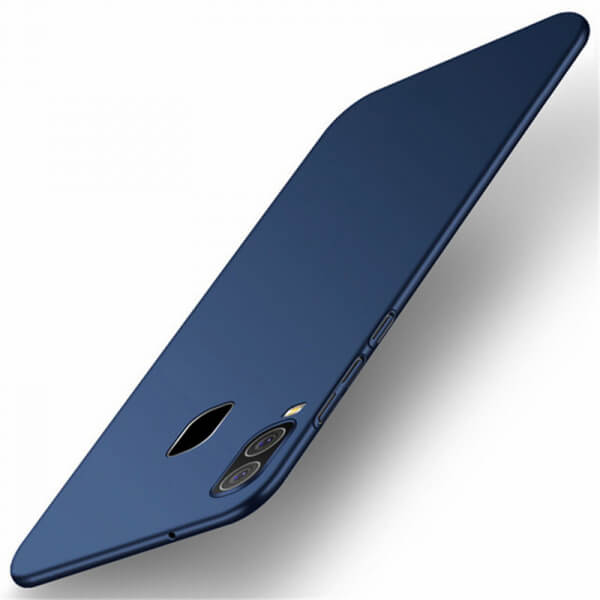 SES Ochranný plastový kryt pre Samsung Galaxy A40 A405F - modrý 5726
