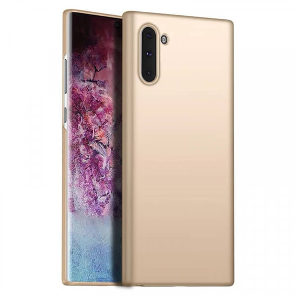 SES Ochranný plastový kryt pre Samsung Galaxy Note 10 N970F - zlatý 6048