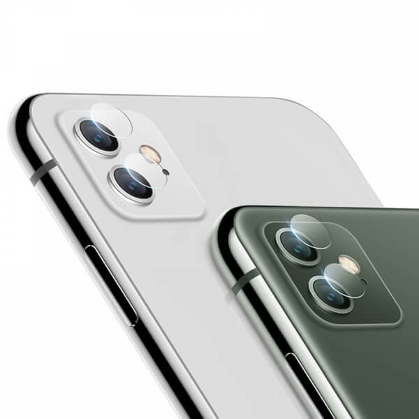 3x Tvrdá ochranné sklo na šošovku fotoaparátu a kamery pre Apple iPhone 11 - 2+1 zdarma