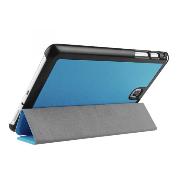 2v1 Smart flip cover + zadný plastový ochranný kryt pre Samsung Galaxy Tab A 10.1 2018 (T590) - svetlo modrý