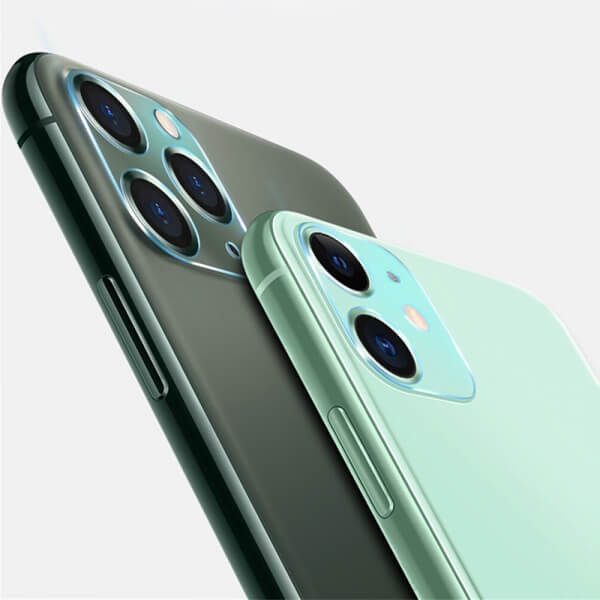 3x Ochranné sklo pre objektív fotoaparátu a kamery pre Apple iPhone 11 - 2+1 zdarma