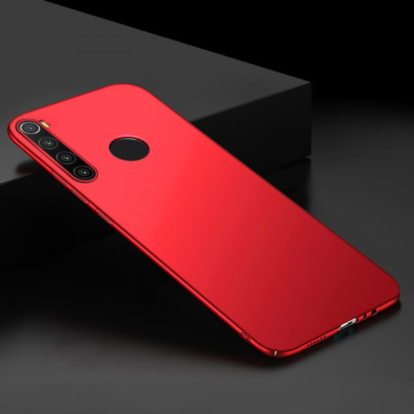 SES Ochranný plastový kryt pre Xiaomi Redmi Note 8T - červený 6405