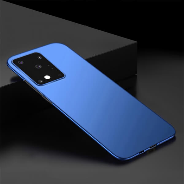 Ochranný plastový kryt pre Samsung Galaxy S20 Ultra G988F - modrý