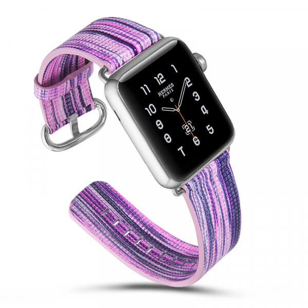 Športové pásik pre Apple Watch 38 mm (2.+3.série) - fialový
