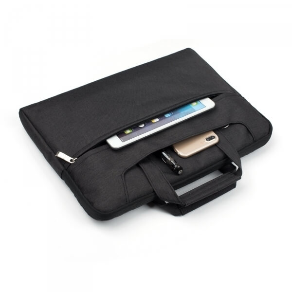 Prenosná taška s vreckami pre Apple MacBook Air 13" (2012-2017) - čierna