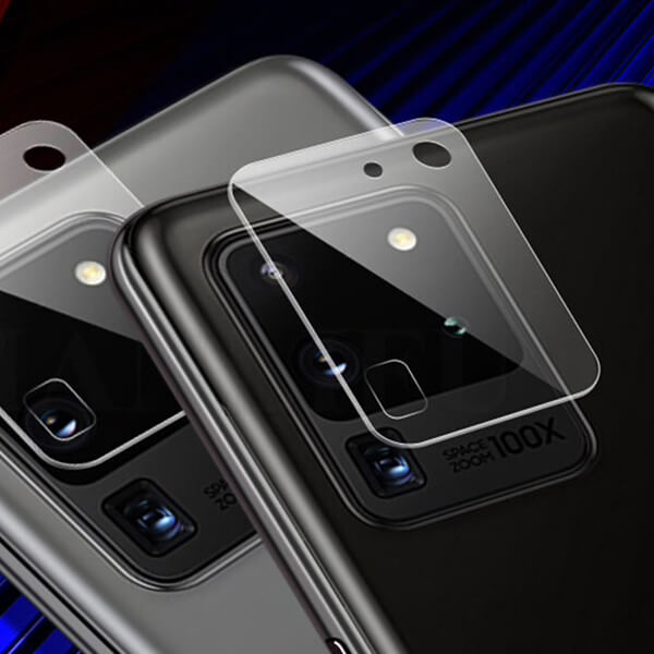 SES Ochranné sklo na šošovku fotoaparátu a kamery pre Samsung Galaxy S20 Ultra G988F 7236