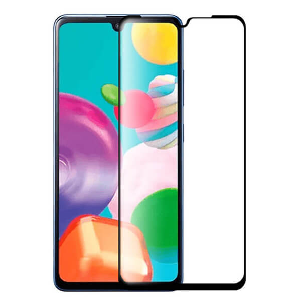 3D ochranné tvrdené sklo s rámčekom pre Samsung Galaxy A41 A415F - čierne