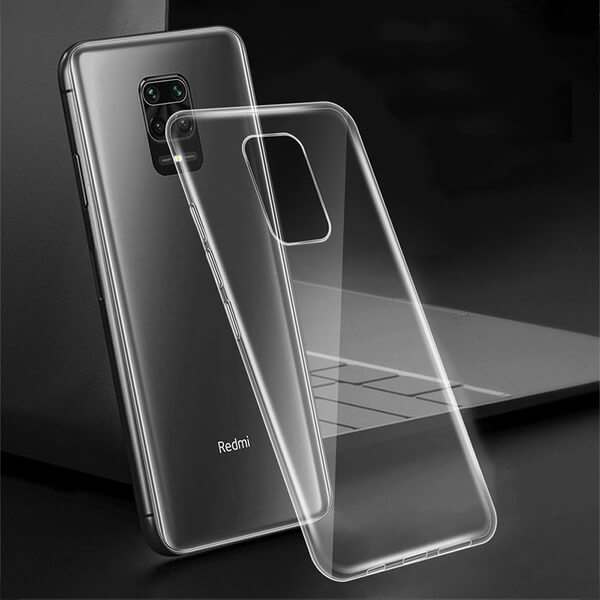 SES Silikónový obal pre Xiaomi Redmi Note 9 Pro - priehľadný 7428