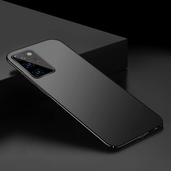 SES Ochranný plastový kryt pre Samsung Galaxy Note 20 Ultra - čierny 7860