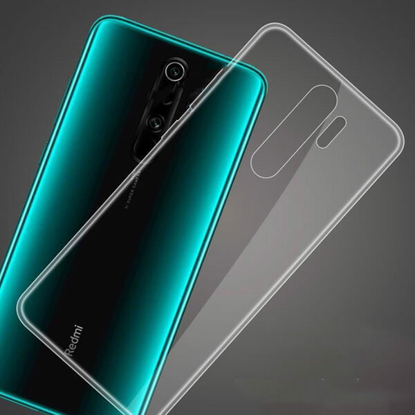 SES Silikónový obal pre Xiaomi Redmi 9 - priehľadný 7886