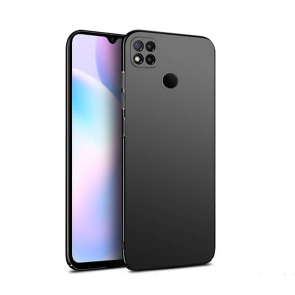 SES Ochranný plastový kryt pre Xiaomi Redmi 9C - čierny 7914