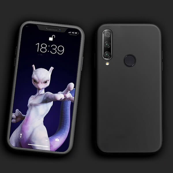 SES Extrapevný silikónový ochranný kryt pre Honor 9X Pro - čierny 7942
