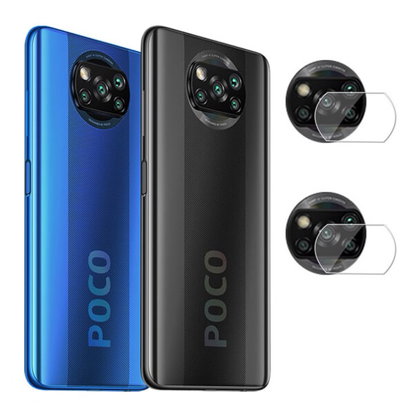 Ochranné sklo na šošovku fotoaparátu a kamery pre Xiaomi Poco X3