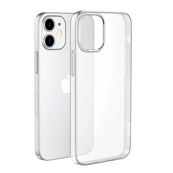 SES Silikónový obal pre Apple iPhone 12 - priehľadný 8085