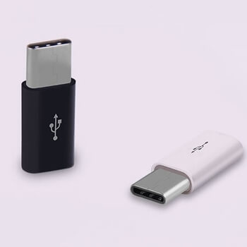 Redukcia vstup micro USB do Nový Apple MacBook s Type C výstupom čierna