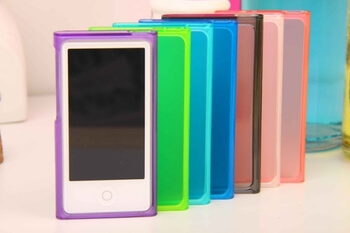 Silikónový obal pre Apple iPod Nano 7. generace - svetlo modrý