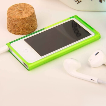 Silikónový obal pre Apple iPod Nano 7. generace - zelený