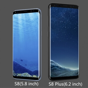 3D ochranné tvrdené sklo pre Samsung Galaxy S8 G950F - biele