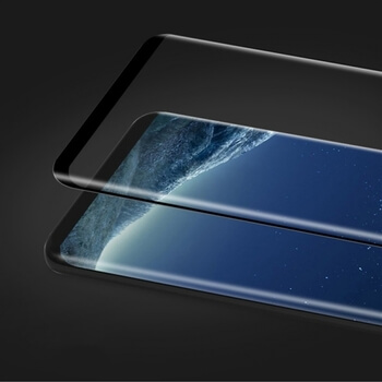 3D ochranné tvrdené sklo pre Samsung Galaxy S8 G950F - čierne