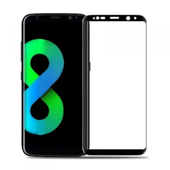 3D ochranné tvrdené sklo pre Samsung Galaxy S8 G950F - čierne