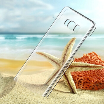 Ultratenký plastový kryt pre Samsung Galaxy S8+ G955F - priehľadný