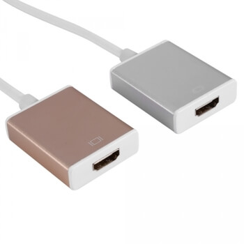 Redukcia adaptér z USB-C na HDMI pre Apple MacBook zlatá