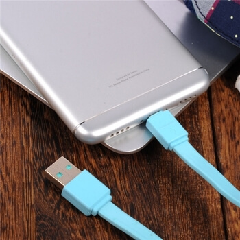 USB dátový a nabíjací kábel Lightning CANDY v puzdre pre Apple - zelený