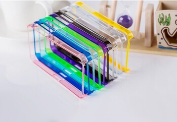 Ochranný rámček BUMPER pre Apple iPhone 5/5S/SE - oranžový