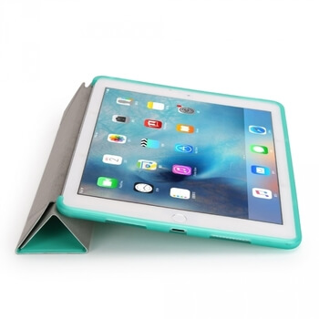 2v1 Smart flip cover + zadný silikónový ochranný obal pre Apple iPad Pro 10.5" (2. generace) - zelený