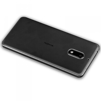 Silikónový obal pre Nokia 6 - priehľadný