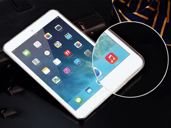 Ultratenký silikónový obal pre Apple iPad mini 1. 2. 3. generace - priehľadný