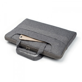 Prenosná taška s vreckami pre Apple MacBook Pro 13" Retina - šedá