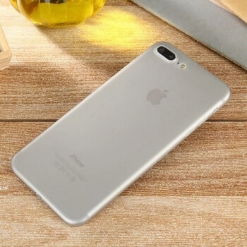 Ultratenký plastový kryt pre Apple iPhone 8 Plus - šedý