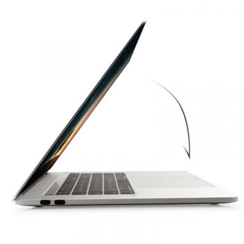 Silikónový ochranný obal na klávesnici EÚ verzia pre Apple MacBook Pro 13" TouchBar (2016-2019) - čierny
