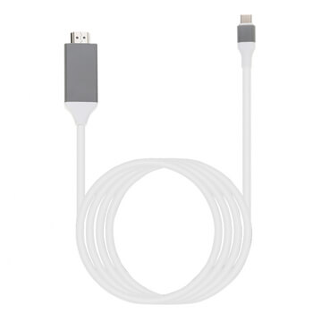 Kábel s redukciou USB-C s výstupom na HDMI 4K pre Apple MacBook 2 m biela