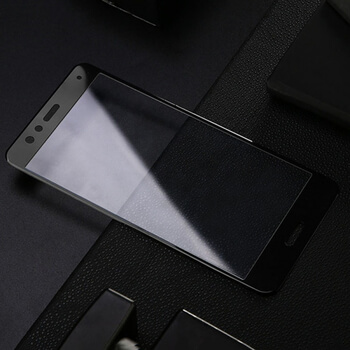3D ochranné tvrdené sklo s rámčekom pre Huawei P10 Lite - čierne